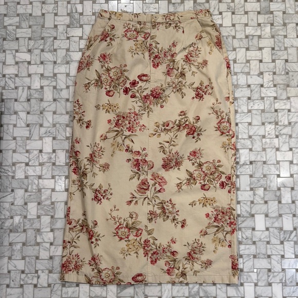 Vintage Gotcha Covered Floral Print Women's Skirt - Picture 1 of 12